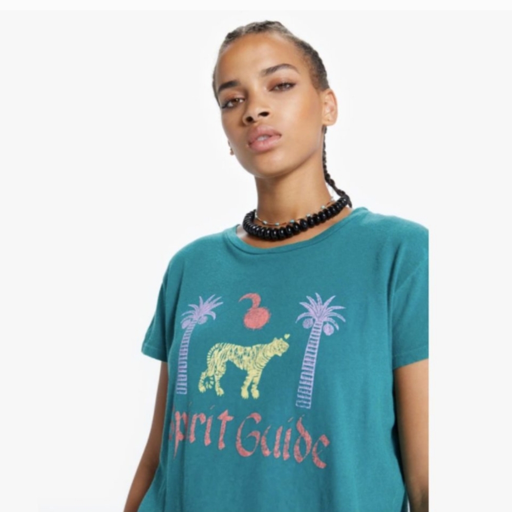 MOTHER The Sinful Spirit Guide Tee - Everglade